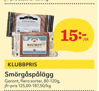 Hemköp Smörgåspålägg erbjuda