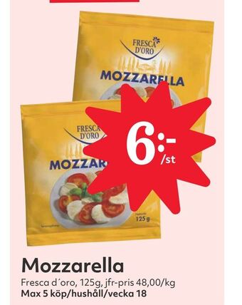 Hemköp Mozzarella erbjuda