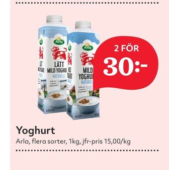 Hemköp Yoghurt erbjuda