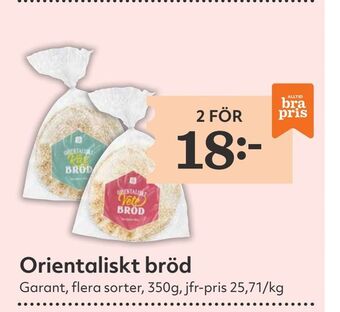 Hemköp Orientaliskt bröd erbjuda