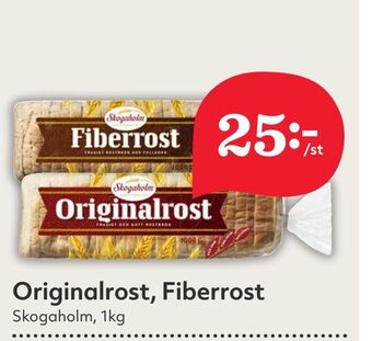 Hemköp Originalrost, Fiberrost erbjuda