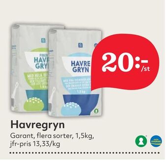 Hemköp Havregryn erbjuda