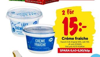 City Gross Créme fraîche erbjuda