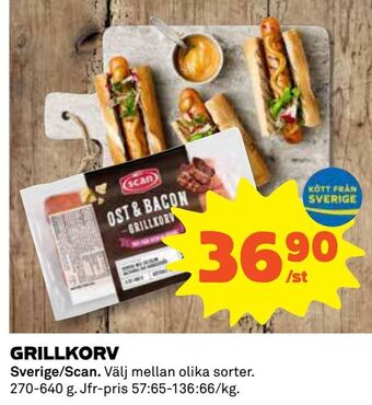 Coop Grillkorv erbjuda