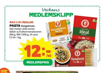 Coop Pasta erbjuda