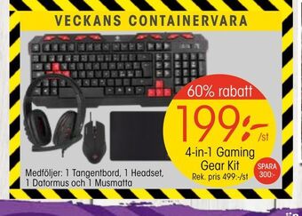 EKO 4-in-1 Gaming Gear Kit erbjuda