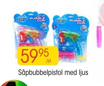 EKO Såpbubbelpistol med ljus erbjuda