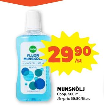 Stora Coop Munskölj erbjuda