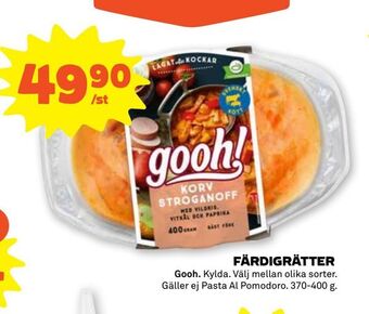 Stora Coop Färdigrätter erbjuda