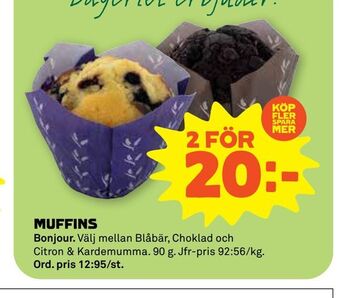 Stora Coop Muffins erbjuda