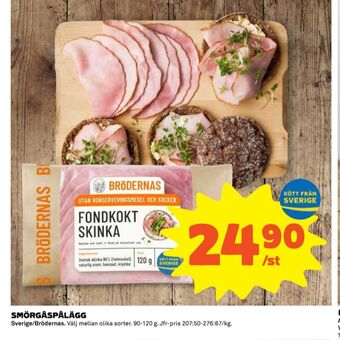 Coop Bröderna nilsson skinka erbjuda