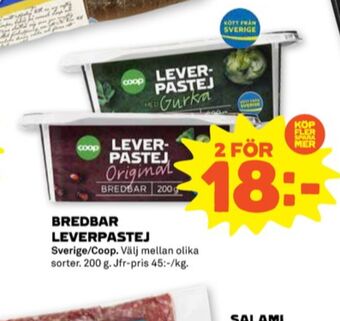 Coop Forum Coop leverpastej erbjuda