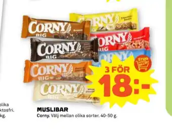 Corny bars