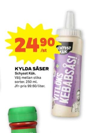 Stora Coop Schysst käk såser erbjuda