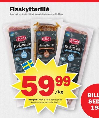 Pekås Fläskytterfilé erbjuda