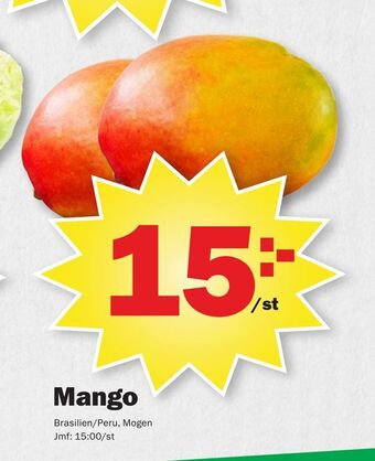 Pekås Mango erbjuda