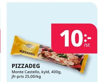 Tempo Pizzadeg erbjuda