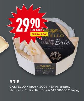 Willys Brie erbjuda