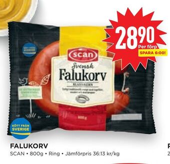 Willys Hemma Falukorv erbjuda