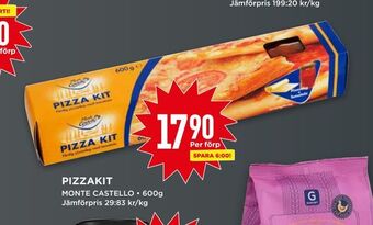 Willys Pizzakit erbjuda