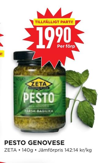 Willys Hemma Pesto genovese erbjuda