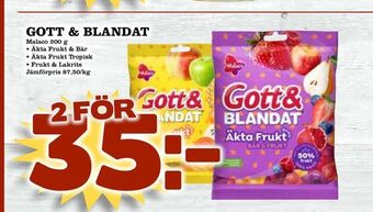 Gott & blandat