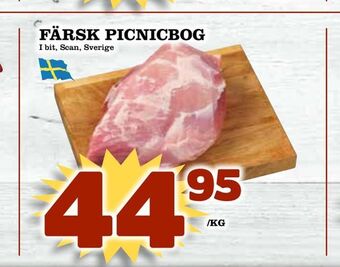 Matdax Färsk picnicbog erbjuda