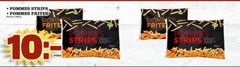Matdax Pommes strips • Pommes frites erbjuda
