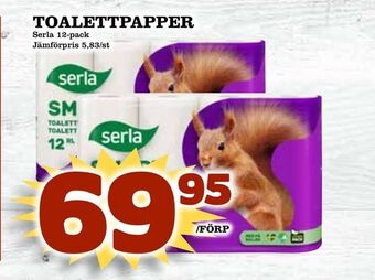 Matdax Toalettpapper erbjuda