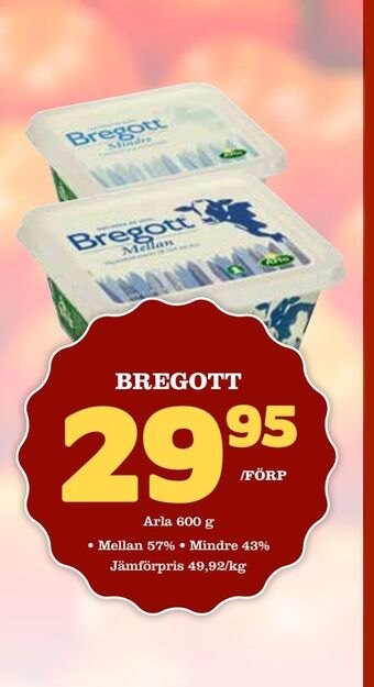 Matdax Bregott erbjuda