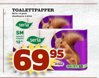 Matvärlden Tensta Toalettpapper erbjuda