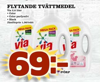 Nya Pulsen Flytande tvättmedel erbjuda