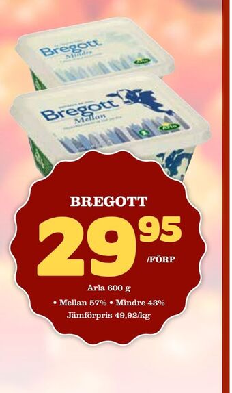 Nya Pulsen Bregott erbjuda