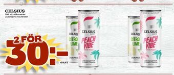 Nya Pulsen Celsius erbjuda