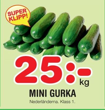 Nya Pulsen Mini gurka erbjuda
