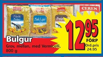 Supergrossen Bulgur erbjuda