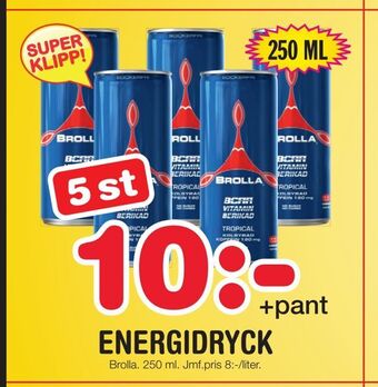 Nya Pulsen Energidryck erbjuda