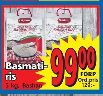 Supergrossen Basmatiris erbjuda