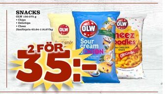 Supergrossen Snacks erbjuda