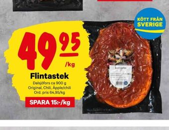 City Gross Dalsjöfors flintastek erbjuda