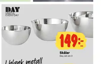 City Gross Day useful everyday skålar erbjuda