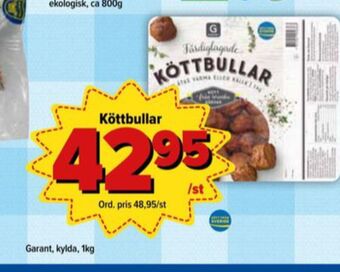 Östenssons Garant köttbullar erbjuda