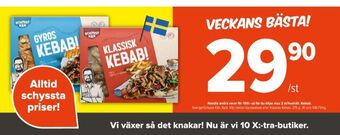 Coop Extra Schysst käk kebab erbjuda
