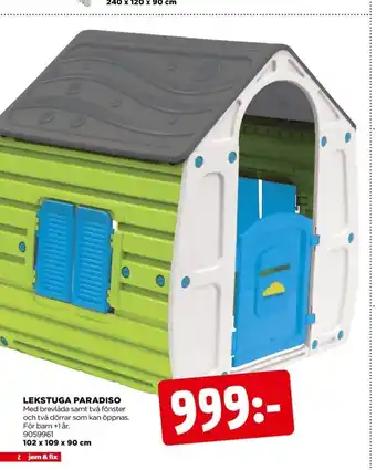 Sunlife lekstuga