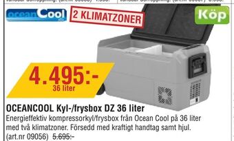 Erlandsons Brygga OCEANCOOL Kyl-/frysbox DZ 36 liter erbjuda