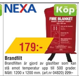 Erlandsons Brygga Brandfilt erbjuda