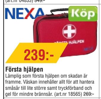 Erlandsons Brygga Första hjälpen erbjuda