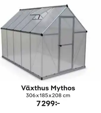 Plantagen Växthus Mythos erbjuda