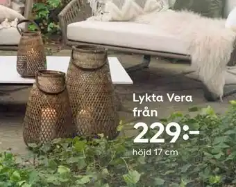 Plantagen Lykta Vera erbjuda