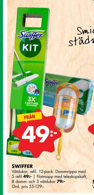 ÖoB Swiffer erbjuda